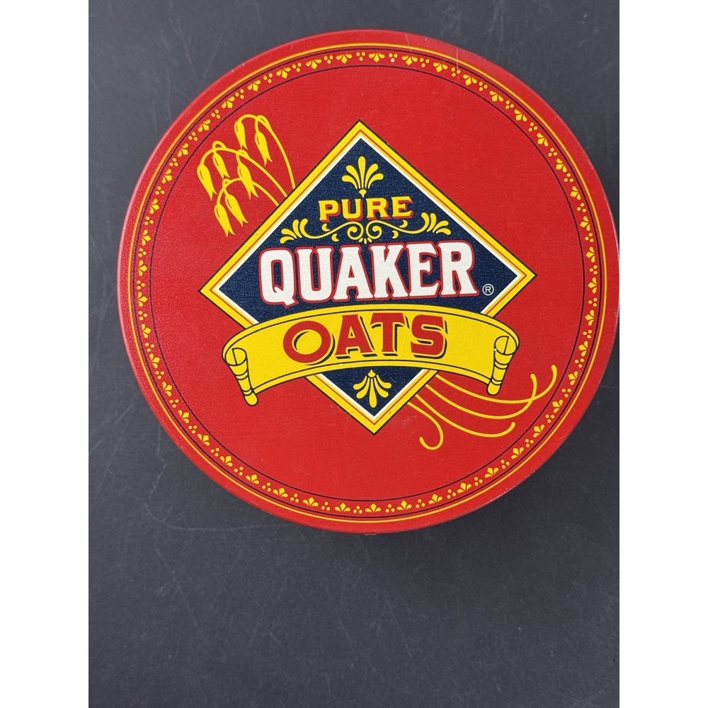 1983 Quaker Oats Limited Edition Tin Famous Oatmeal Cookies Recipe.‎
